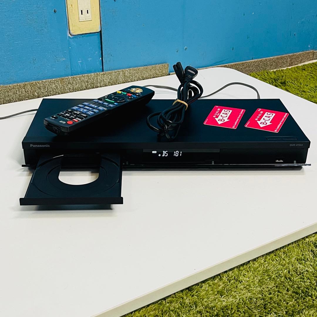 パナソニック ブルーレイディスクレコーダー DMR4T203動作品