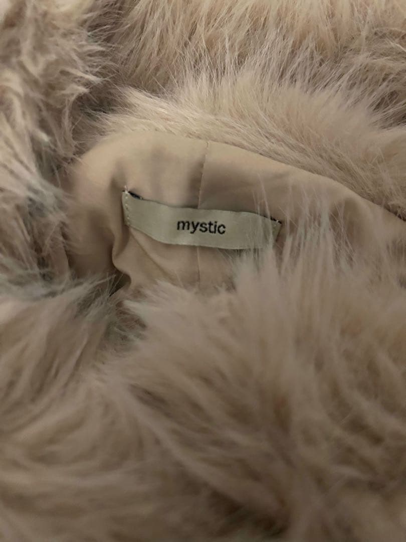 【mystic】ショートファーコート　韓国系 y2k グランジ