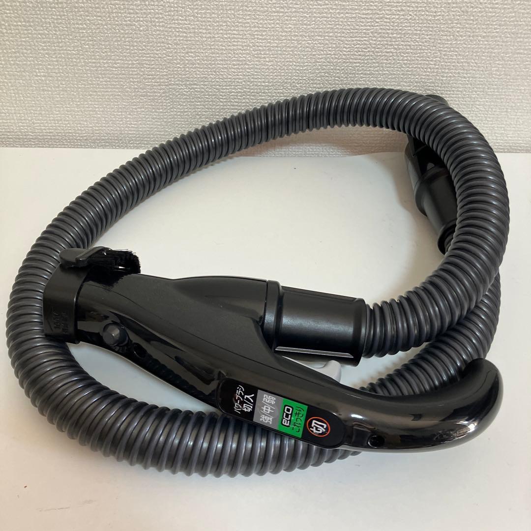 日立 掃除機　CV-SP300J　ホース　蛇腹　スイッチ　パワかるサイクロン　黒