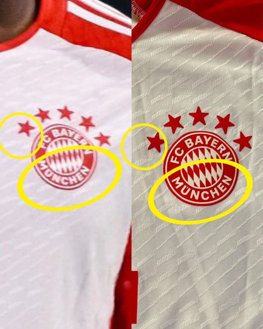 実使用ユニフォーム　マティス・テル　バイエルン　サッカー　チャンピオンズリーグ