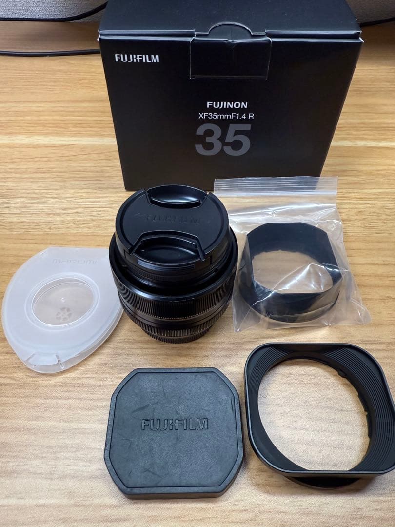FUJIFILM XF35mmF1.4 R レンズ 6ヶ月保証、オプションあり