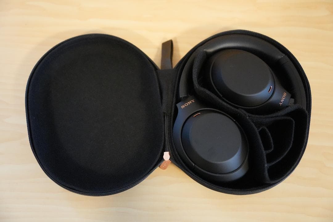 超美品_Sony WH-1000XM4 ブラック_使用頻度20回程度