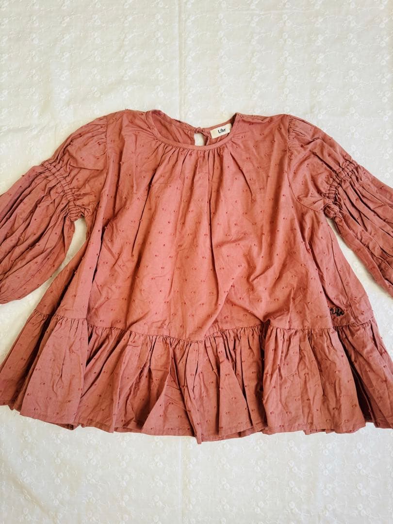 m*8様 uhr ワンピース　3-4Y ピンク