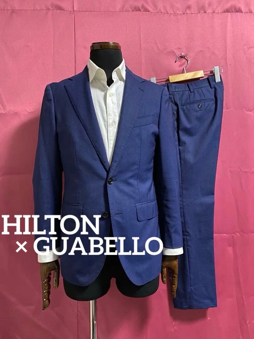 T.N様ご購入用　HILTON◇イタリア製GUABELLO生地◇メンズスーツ