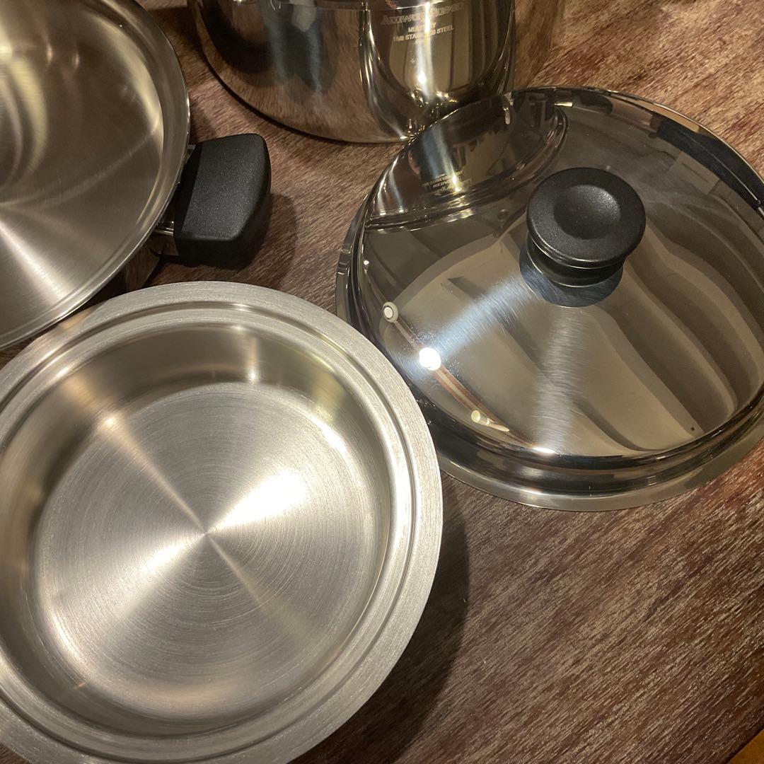 極美品！Amway アムウェイ 鍋 セット 高級 フライパン シチューパン IH