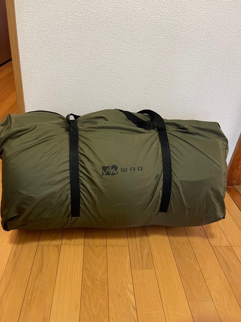 WAQ RELAXING CAMP MAT ダブルサイズ　オリーブグリーン