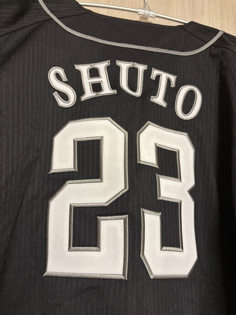 周東佑京　ソフトバンク　ビジターユニフォーム　Lサイズ