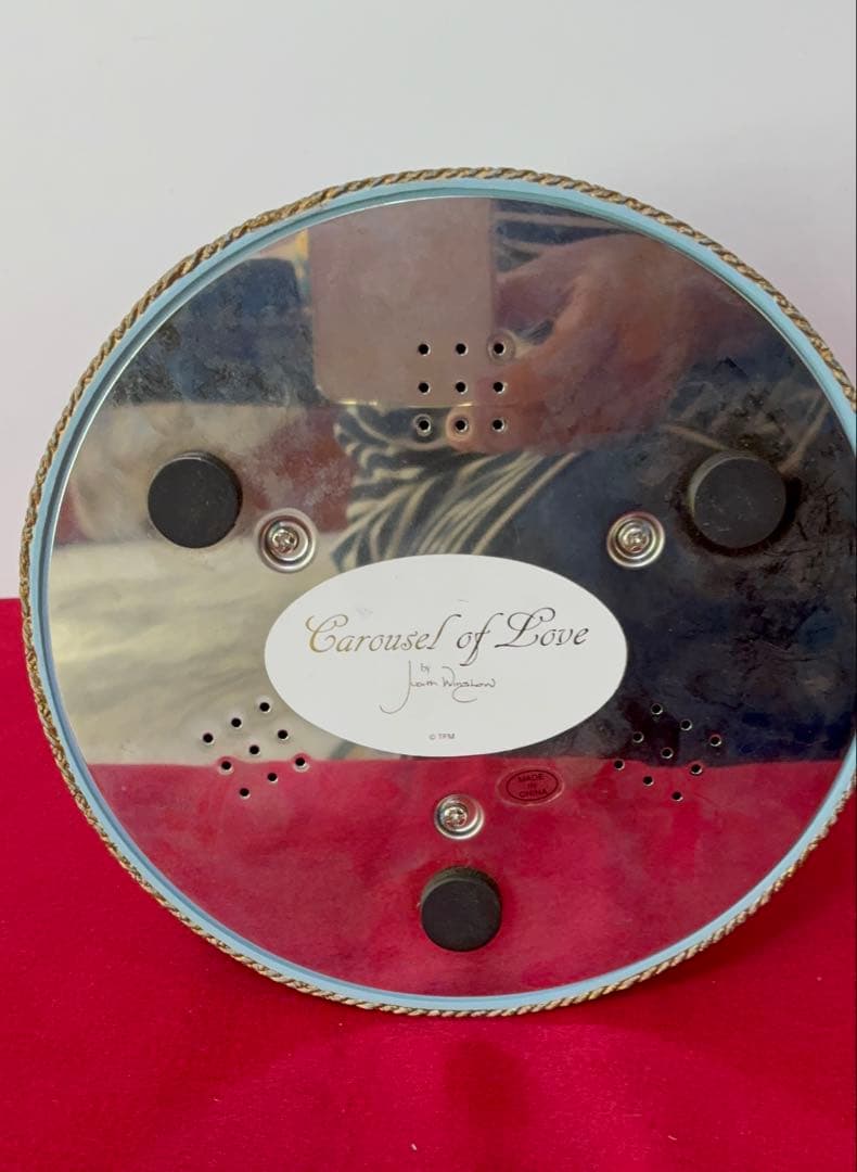 【ビンテージ 】フランクリンミント カルーセルオルゴール 天使