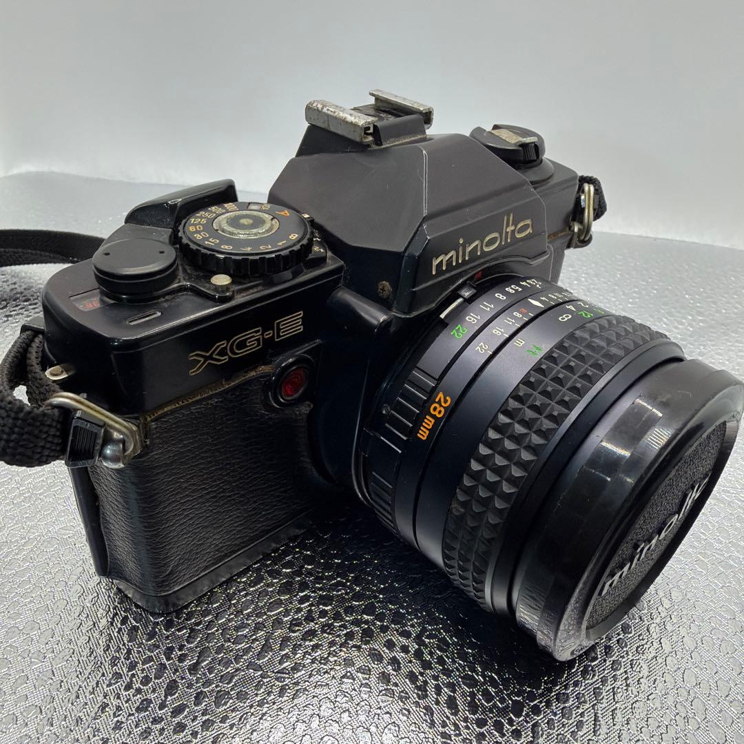 Minolta XG-E 一眼レフカメラ レンズ2本セット