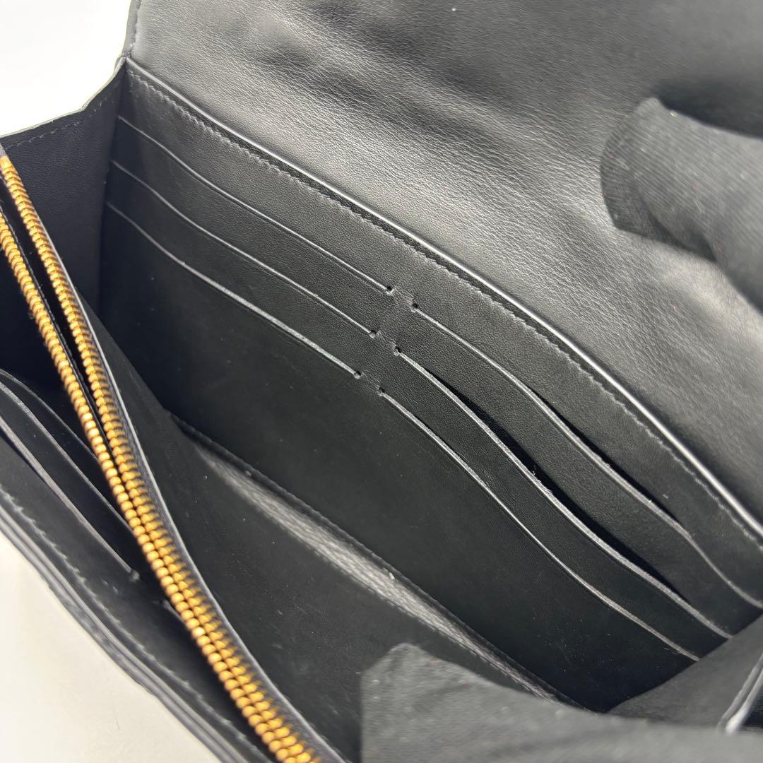 ルイヴィトン ニューウェーブ レザー 長財布　M63298 ブラック