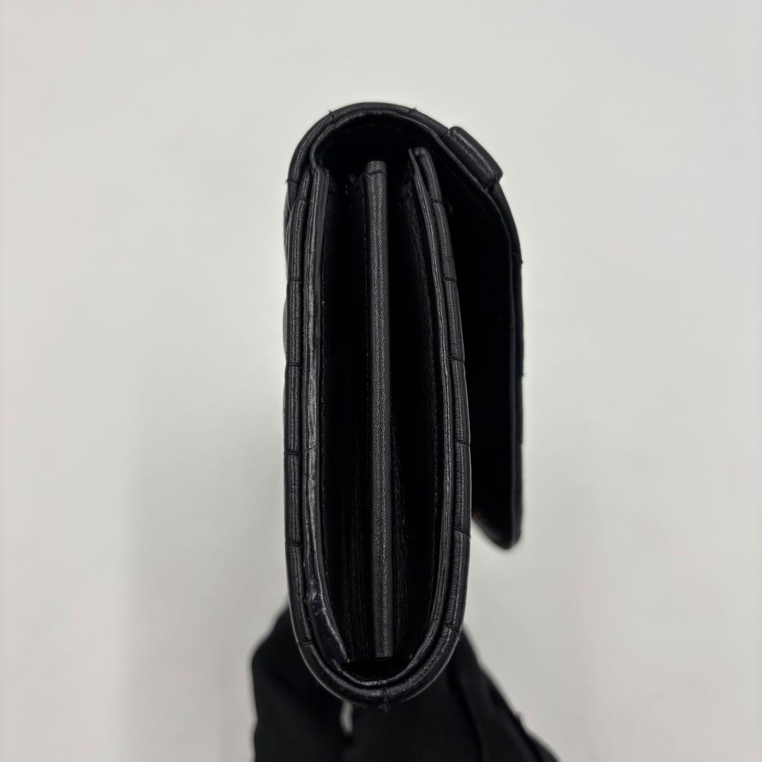 ルイヴィトン ニューウェーブ レザー 長財布　M63298 ブラック