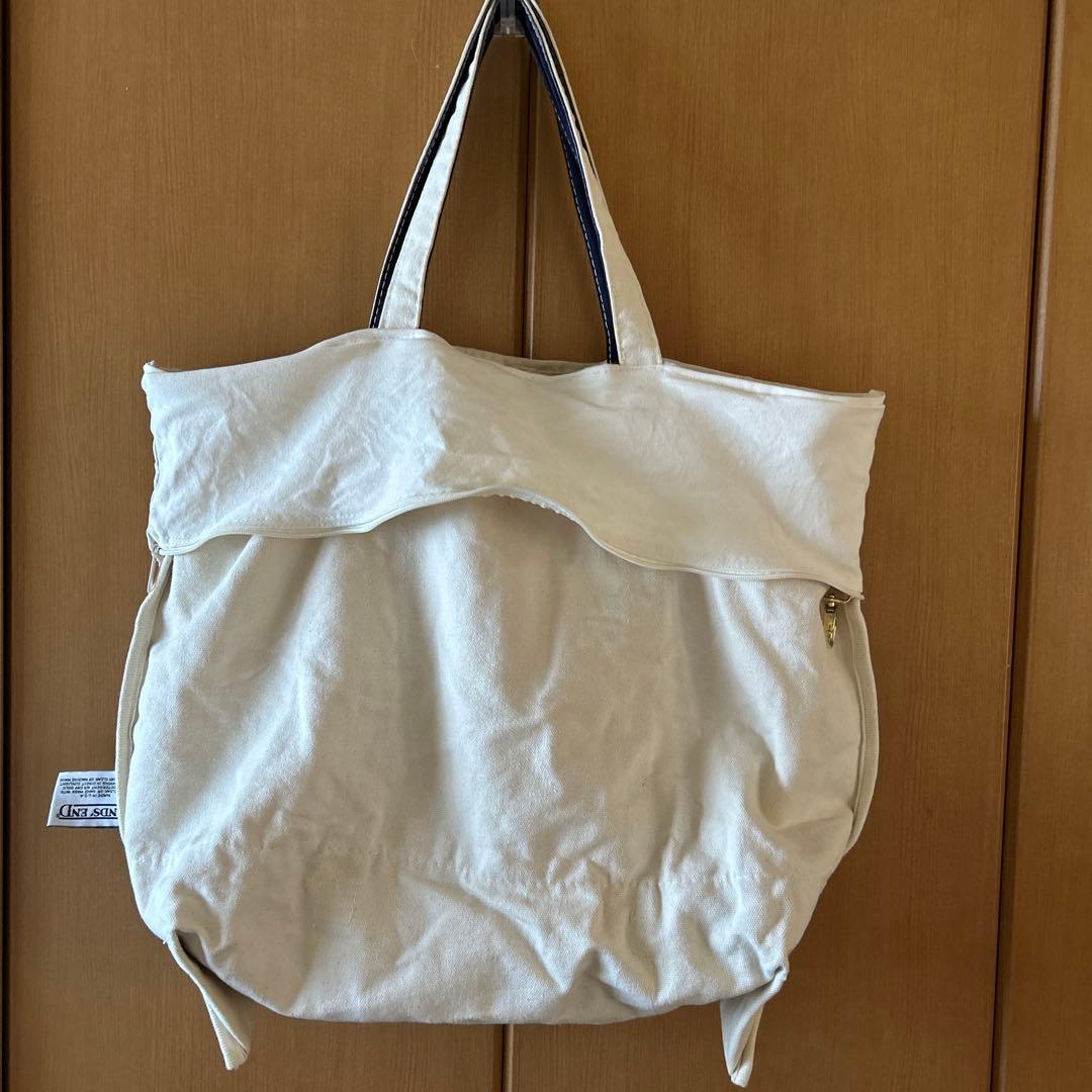 LANDS' END ビッグトートバッグ USA製