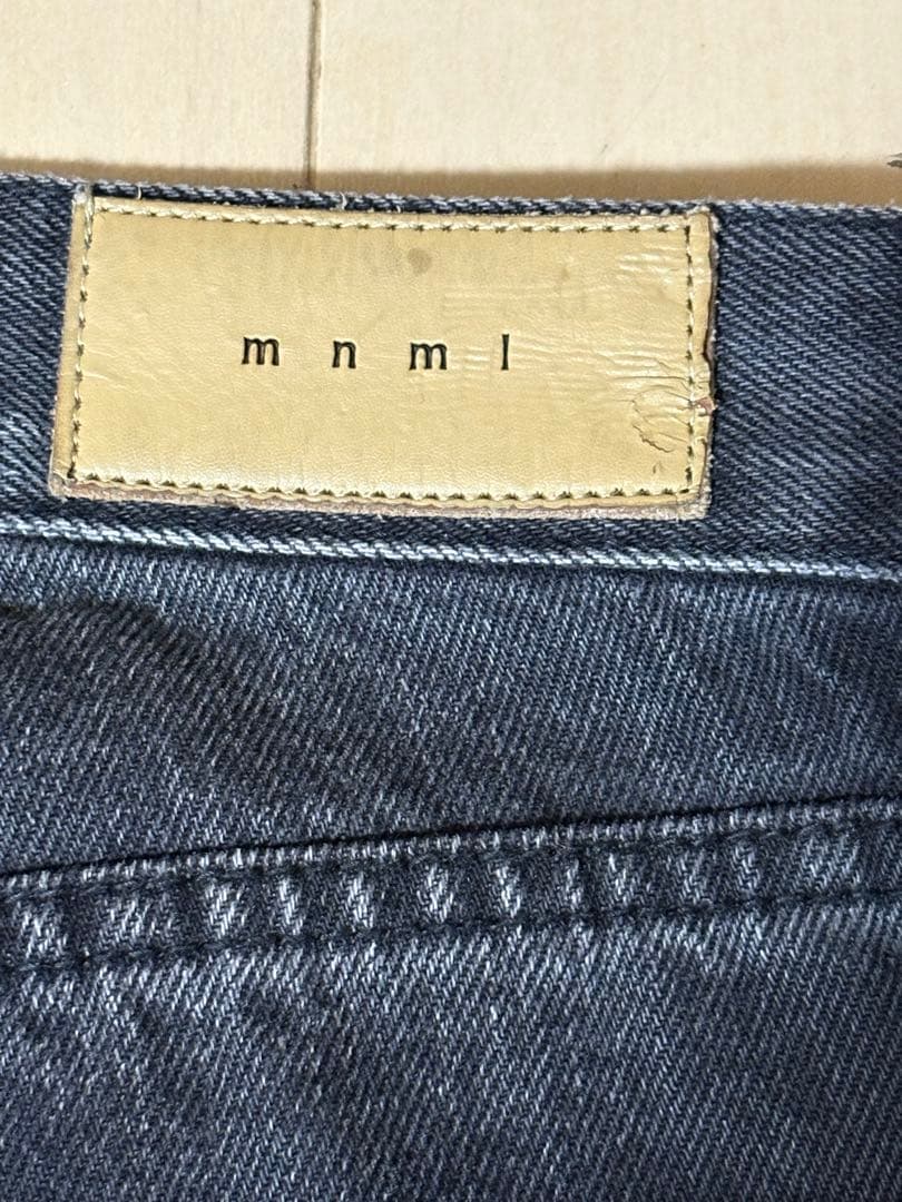 mnml ミニマル デニムパンツ ジーンズ サイズ31 ブラックデニム