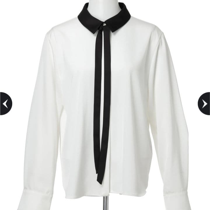 CADUNE ナロータイブラウス