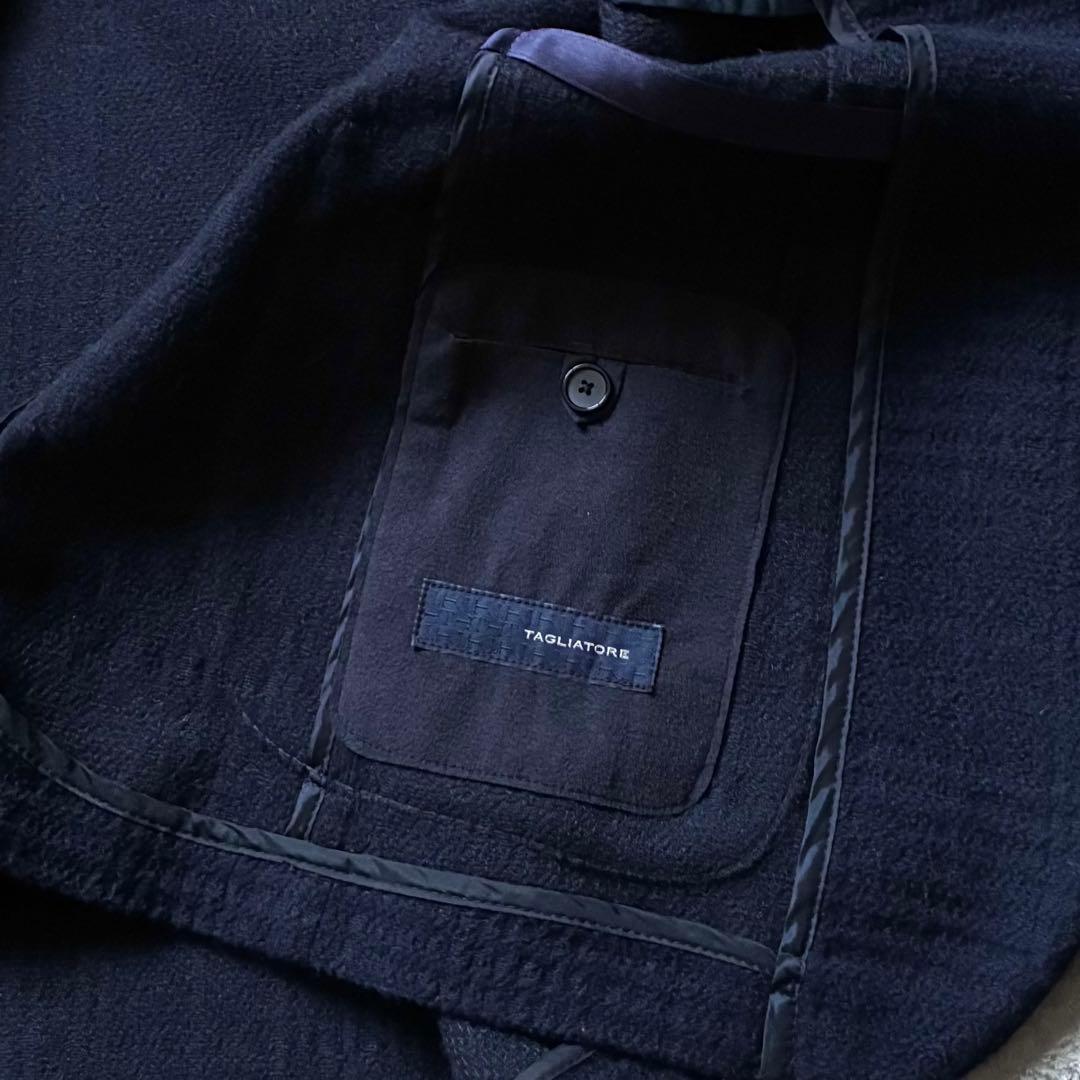 極美品 TAGLIATORE テーラードジャケット DAKAR ジャガード織52