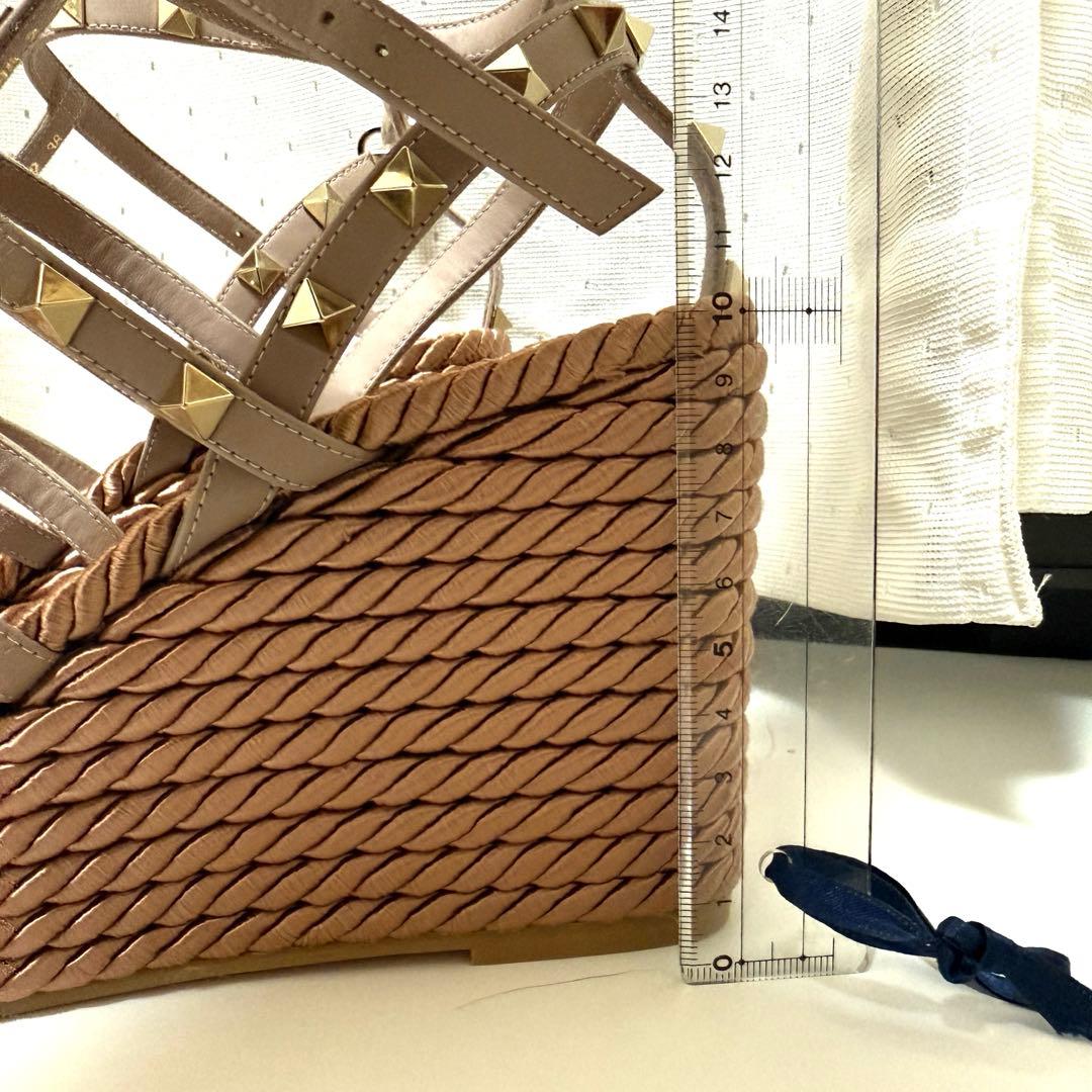 【年末限定値下げ★未使用品】VALENTINO ヴァレンティノ ウェッジサンダル
