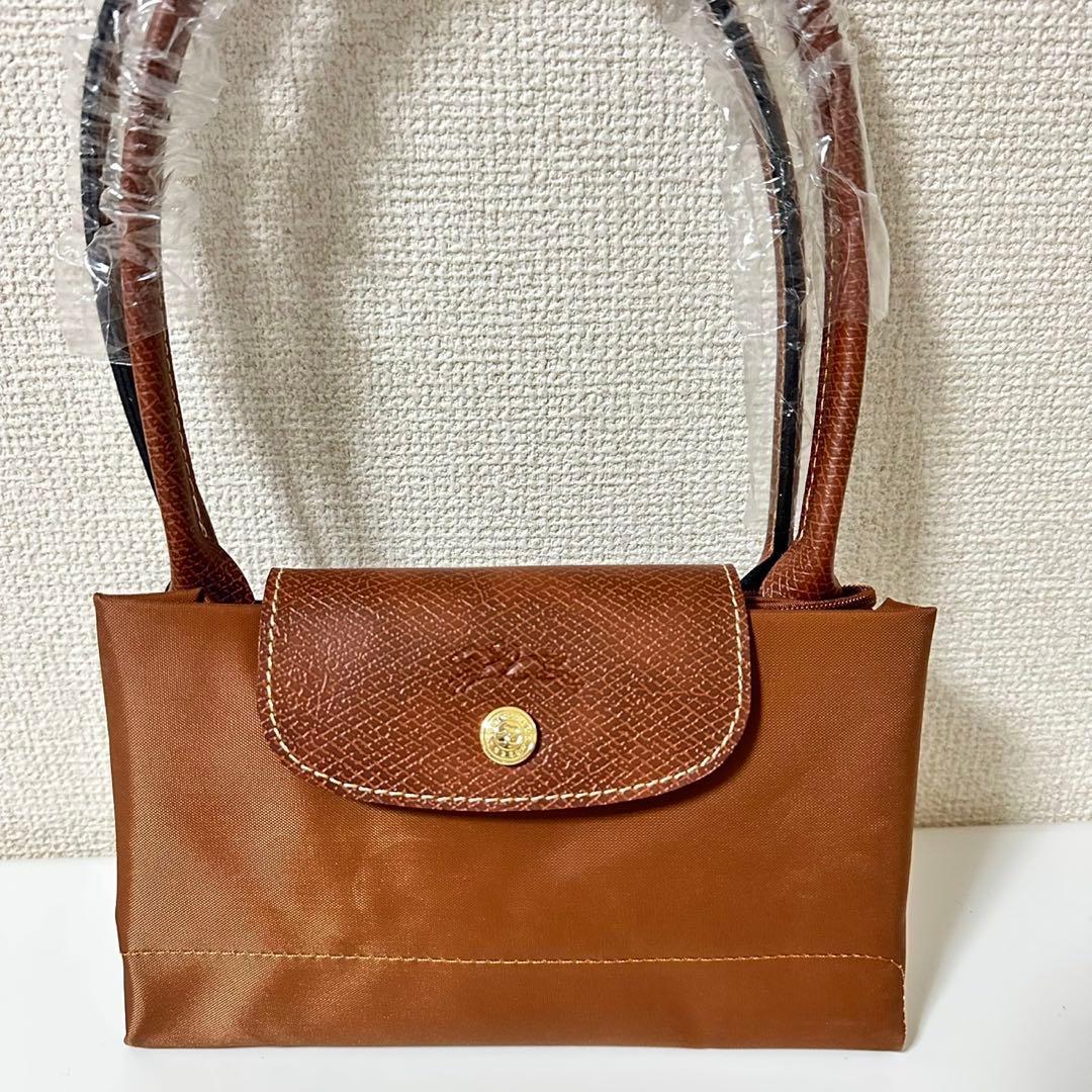 【新品】ロンシャン ルプリアージュオリジナル 肩掛けM/最新コニャック
