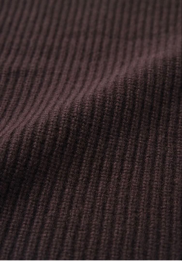 【新品・未使用‼️】NbyNaVY 東原亜紀　リブスヌード フリーサイズ　ブラウン