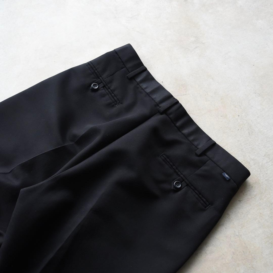 00s DOCKERS ドッカーズ ツータックスラックス 黒 W32リーバイス
