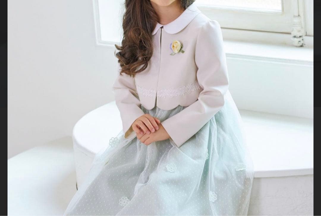 ELLE エルアンノアール　フォーマル　ワンピース　130 入学式　卒園式