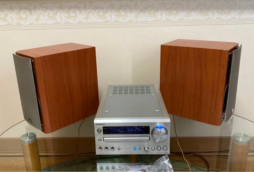 ONKYOオンキョー CR-D2 CDレシーバー・スピーカーD-SX7A