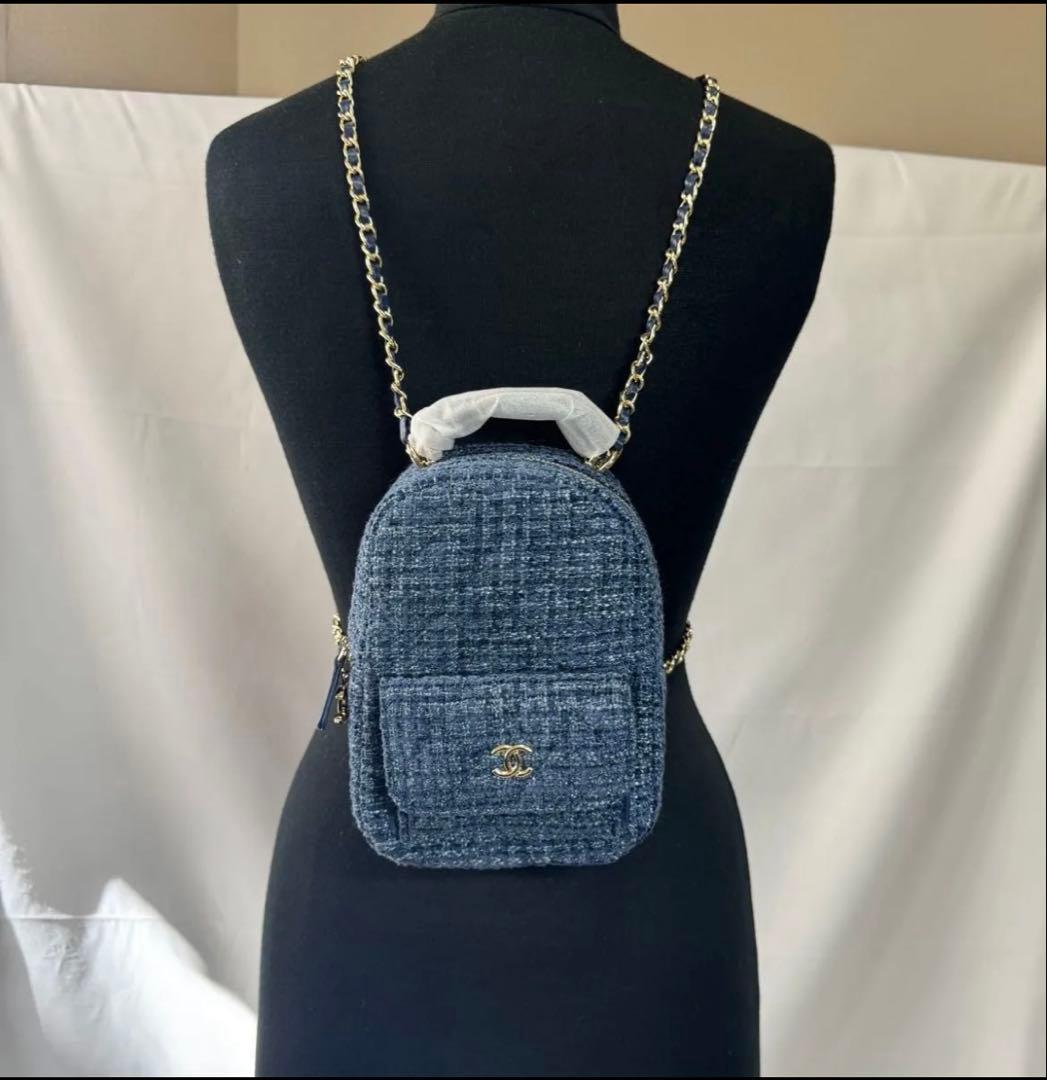CHANEL ツイード ミニバッグ リュック ノベルティ 非売品 限定品