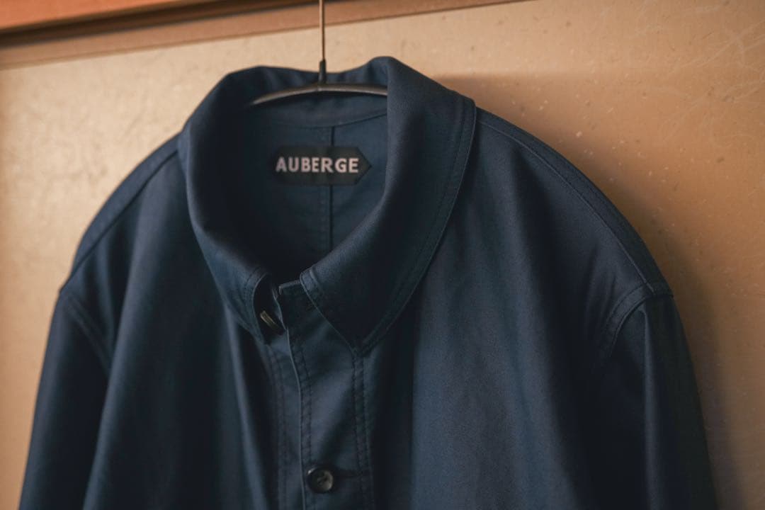 AUBERGE DM CHARBON モールスキン カバーオール