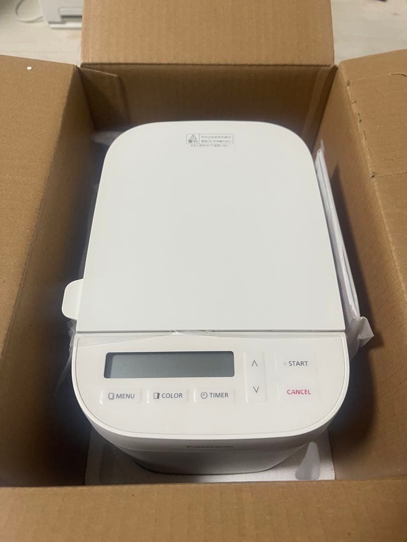 【新品】パナソニック ホームベーカリー SD-CB1-W（保証書付き）