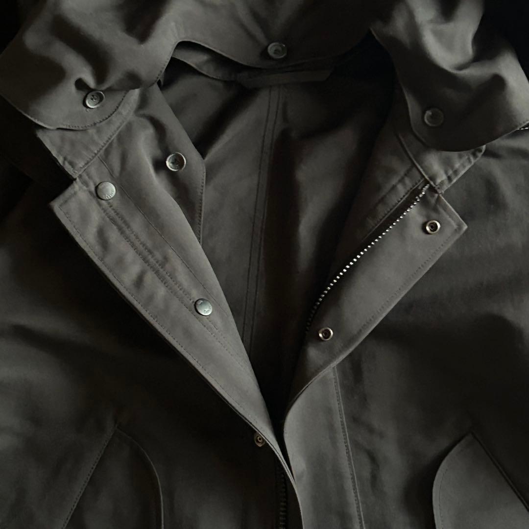 【美品】ザ・リラクス　ユナイテッドアローズ別注ドロップショルダーモッズコート34