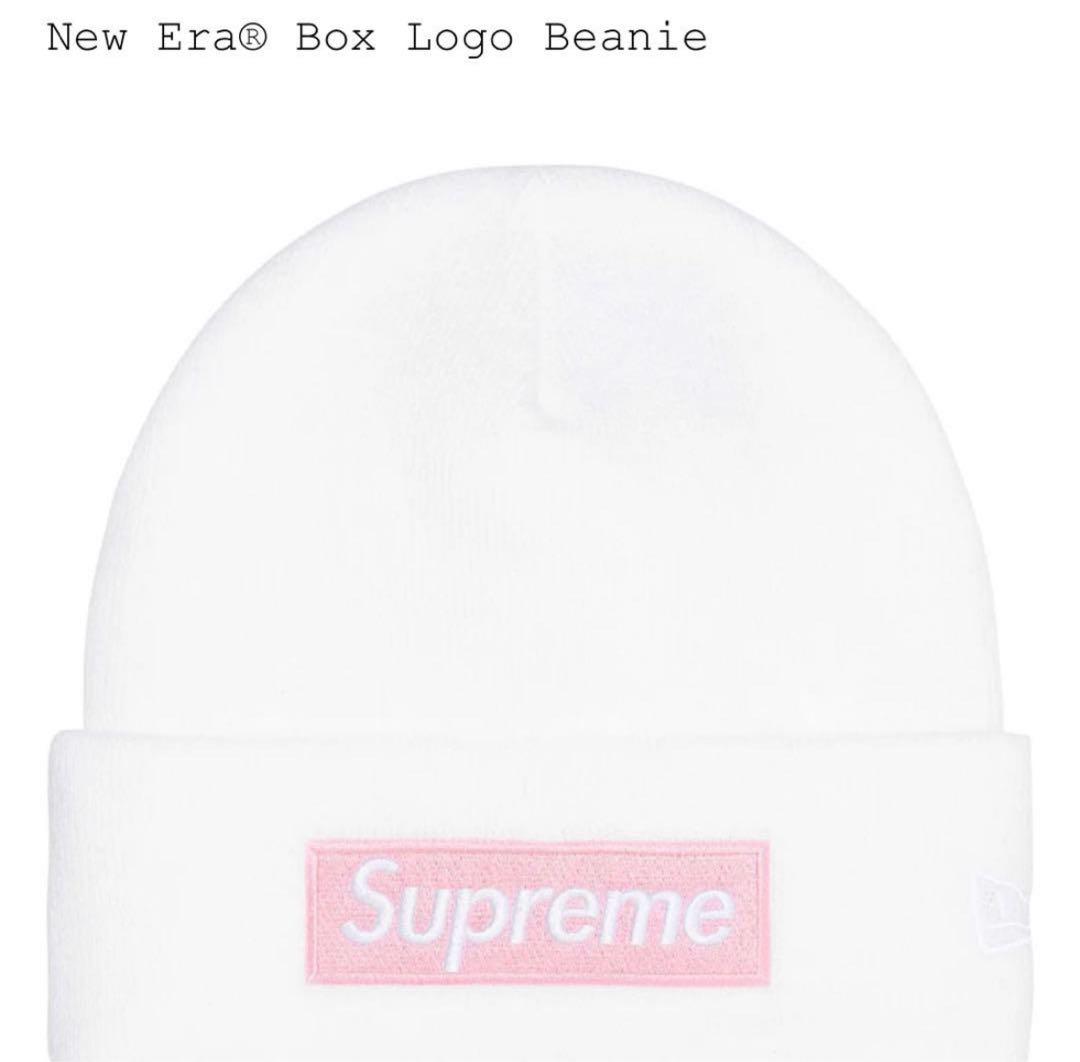 帽子 25FW Supreme Box Logo Beanie White