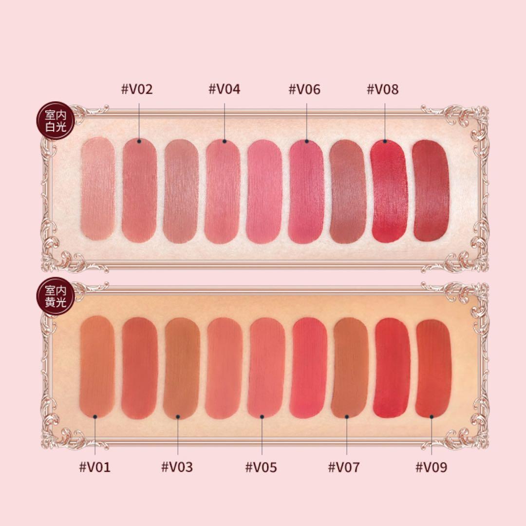 【夜】フラワーノーズ　ストロベリーキューピッド　リップクリーム9カラー