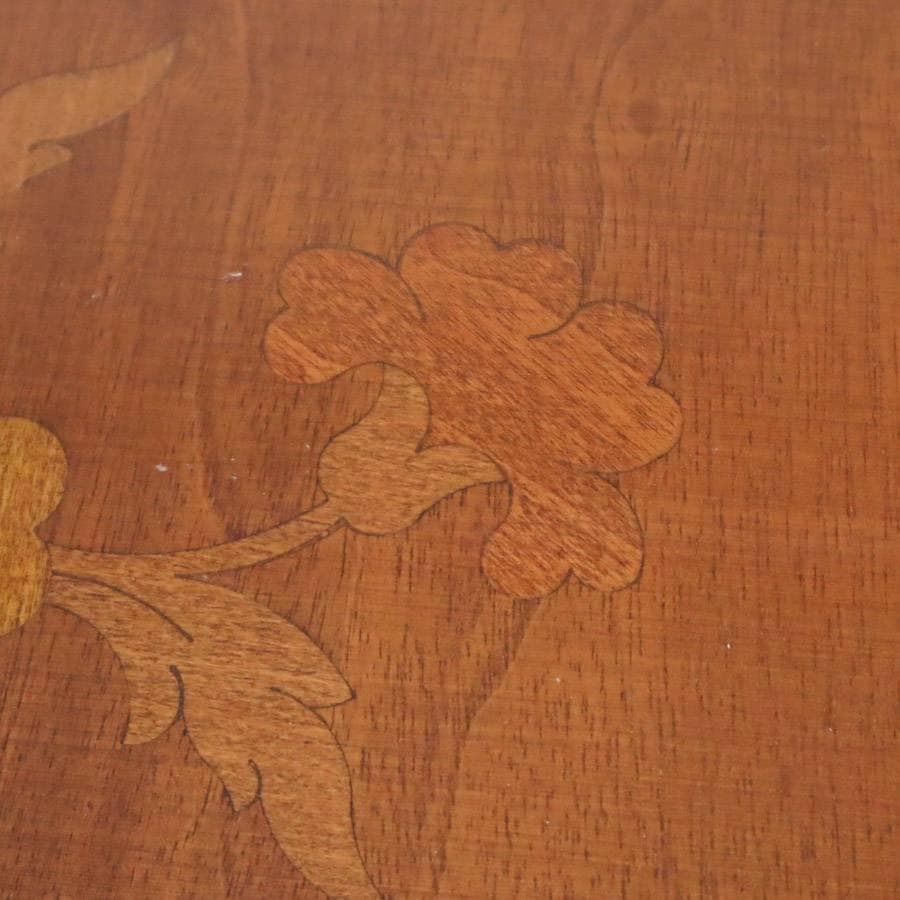 イタリア製 象嵌 サイドテーブル 丸テーブル コーヒーテーブル クラシカル家具