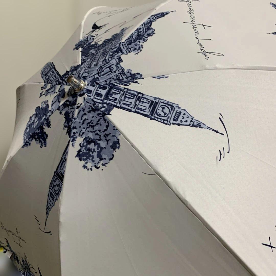 アクアスキュータム　　日本製　　日傘　傘　ブルー　サマーシールド