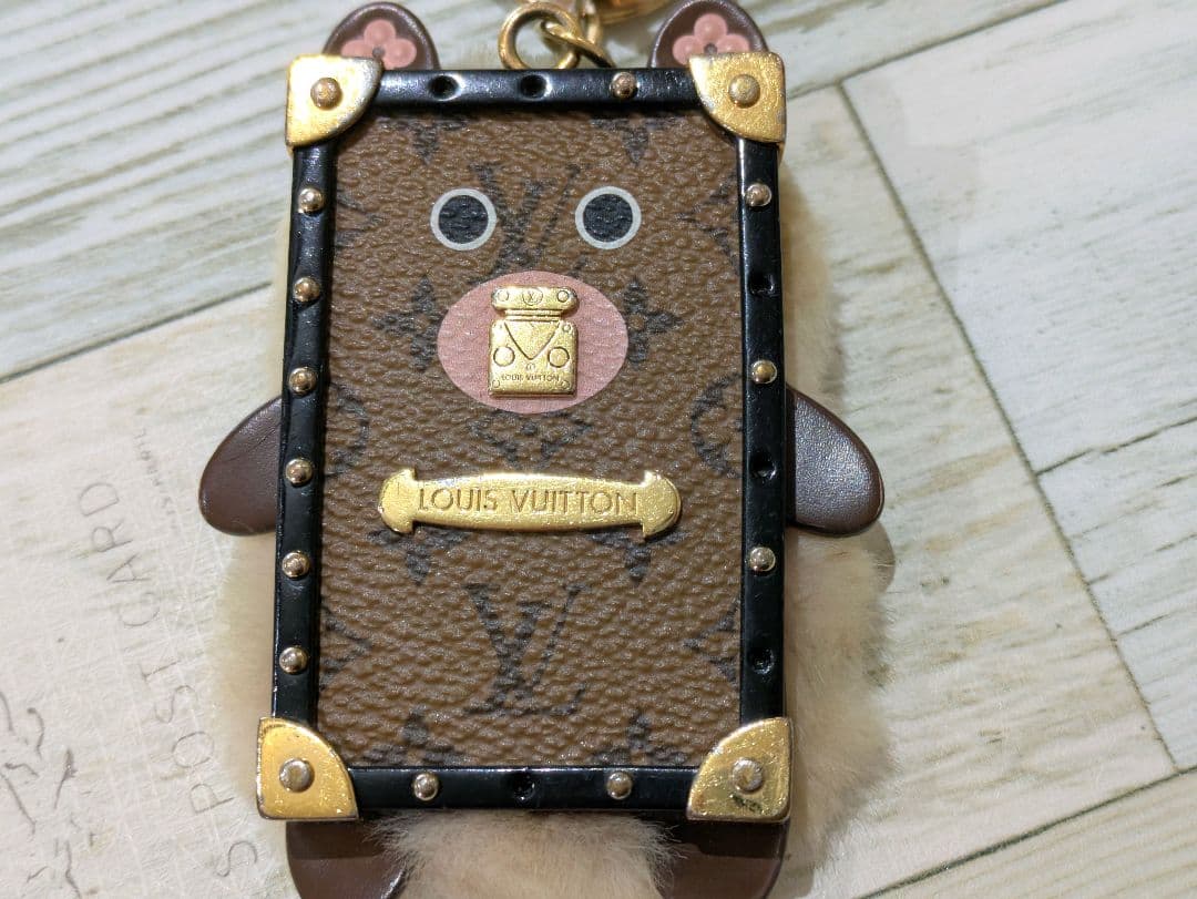 【希少モデル】LOUIS VUITTON ビジューサック ワイルドファー