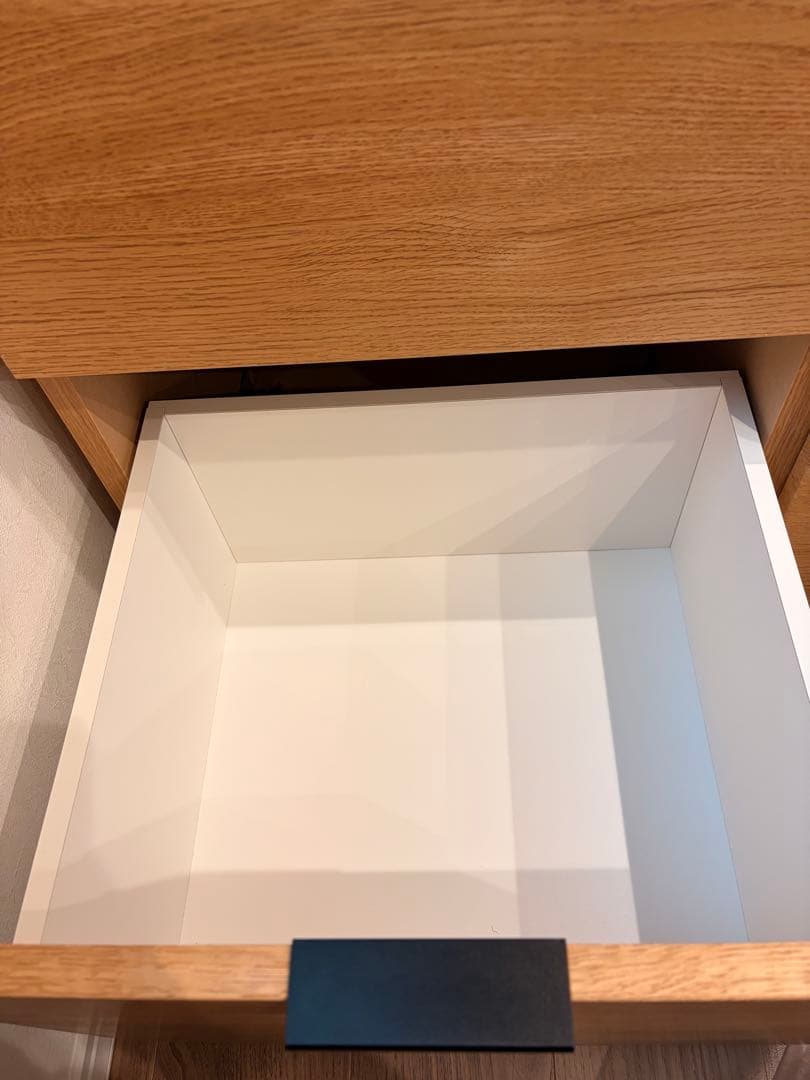 キッチンボード(エトナ90KB LBR) 食器棚　送料込み