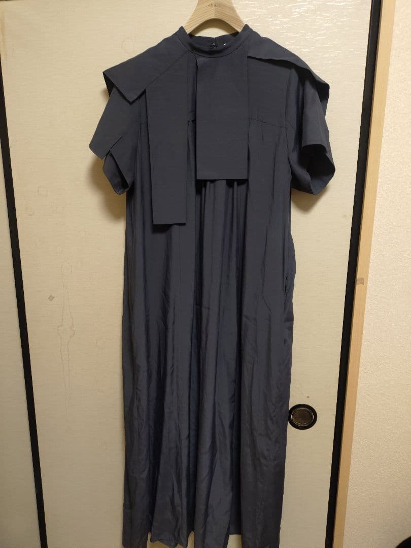 ✿　エンフォルド　2024ss　A-LINE HIDDEN ARM DRESS
