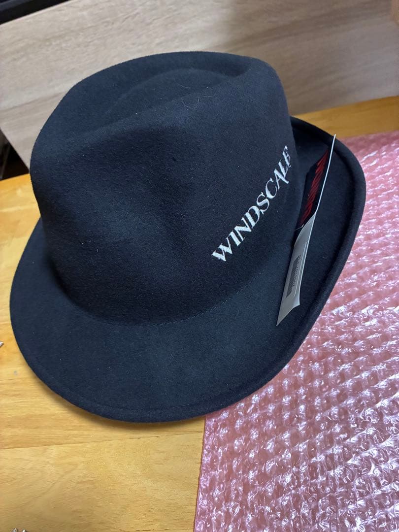 【WINDSCALE】中折れハット　フエルト素材　完全未使用　超美品