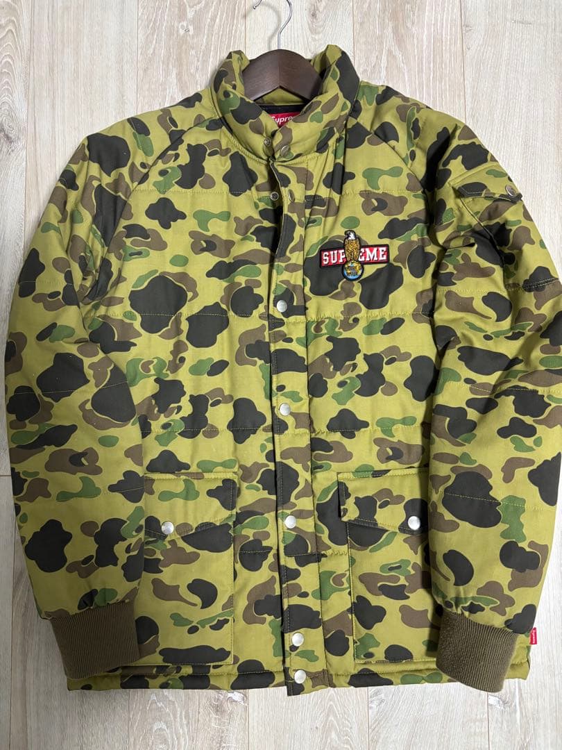 SUPREME 迷彩柄 ミリタリージャケット　Mサイズ