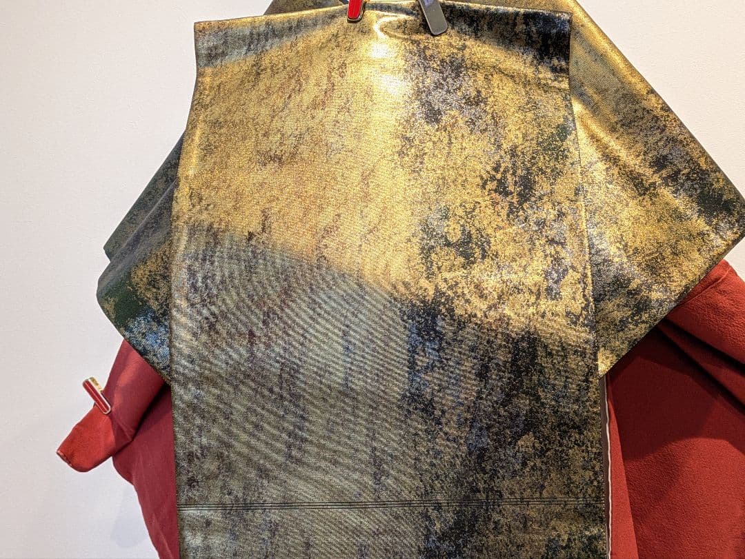 振袖フルセット 身丈166裄68 赤 金彩 暈し染め 鈴乃屋 成人式 逸品