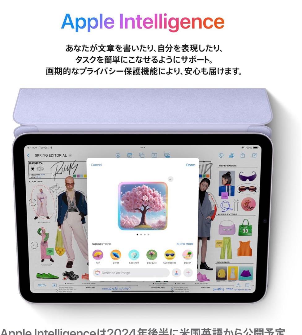 iPadmini 第7世代 (A17 Pro)128GB 最大充電容量98%