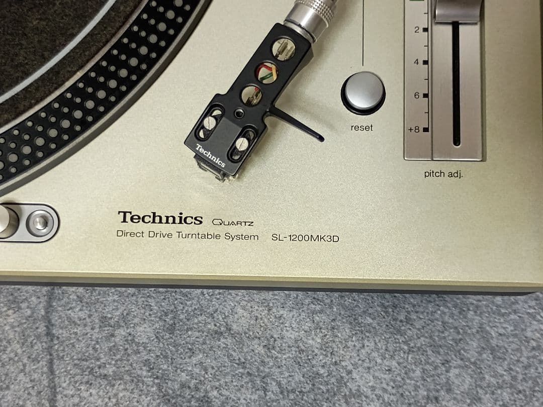 Technics SL-1200MK3D ターンテーブル カバー付き