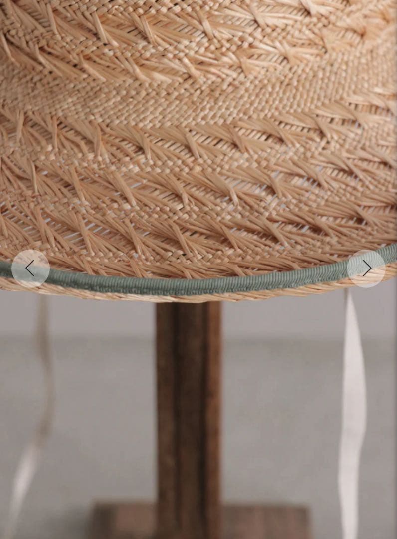 週末限定値下げ 新品：chisaki： Lein パオ素材 シルクリボン ハット