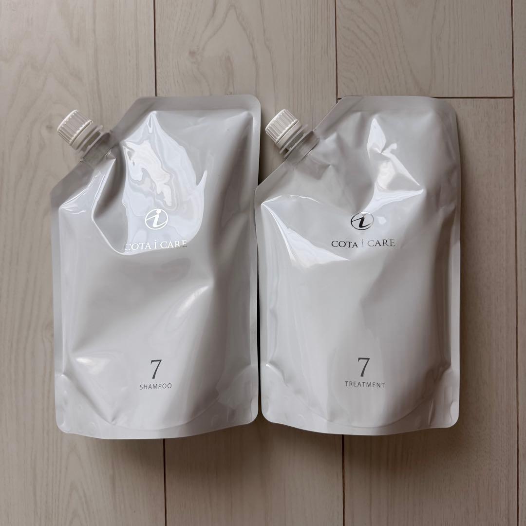 【新品未開封】COTA コタ アイケアシャンプー7&トリートメント7 750ml