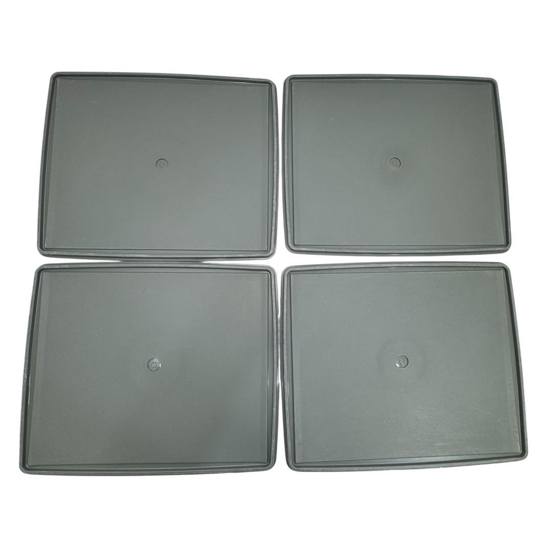 タッパーウェア スーパーケース 4個 セット 収納ケース