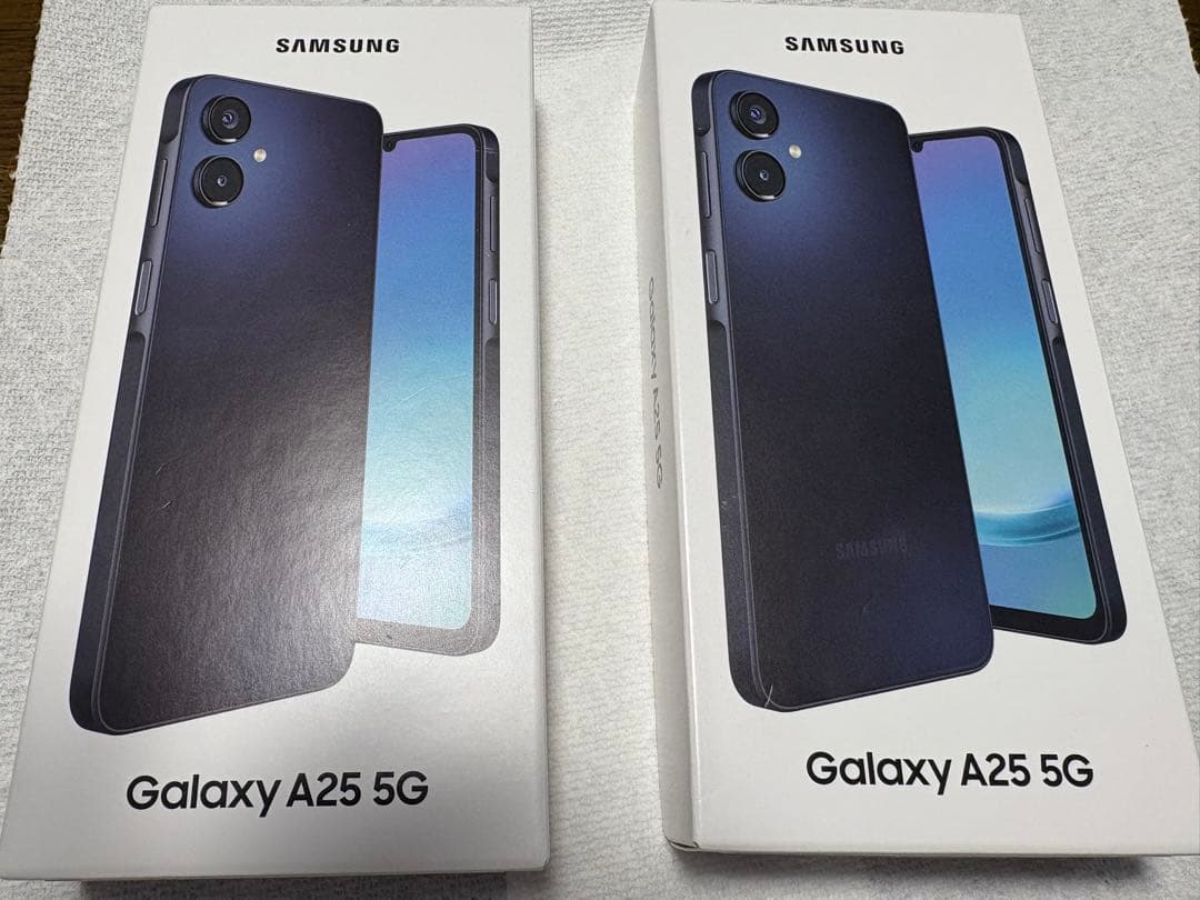 Galaxy A25 5G SAMSUNG 本体　ブラック　2台セット￼ 新品