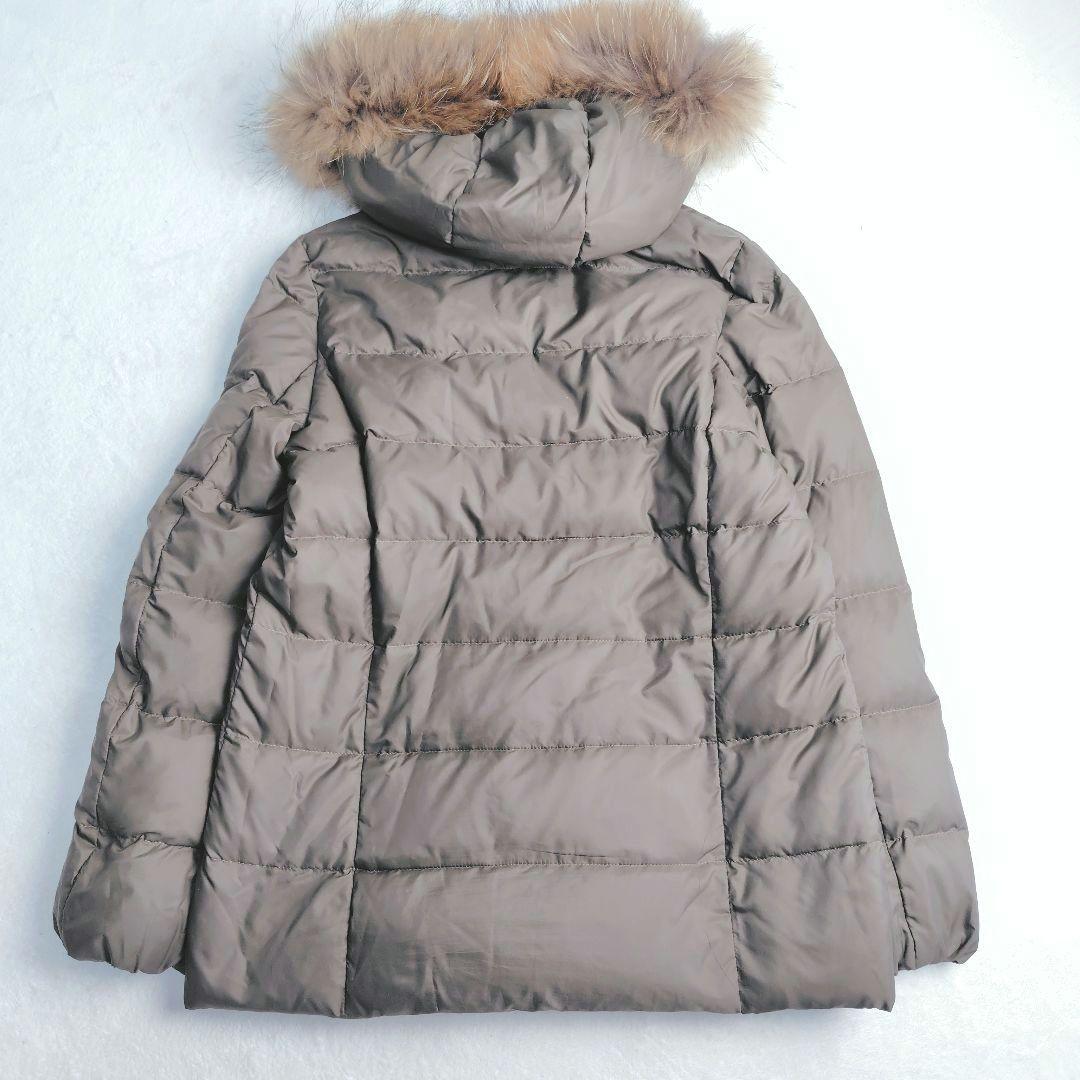 極美品✨洗える✼23区 マルチwayタフタダウンライナーコート 38 ブラウン系