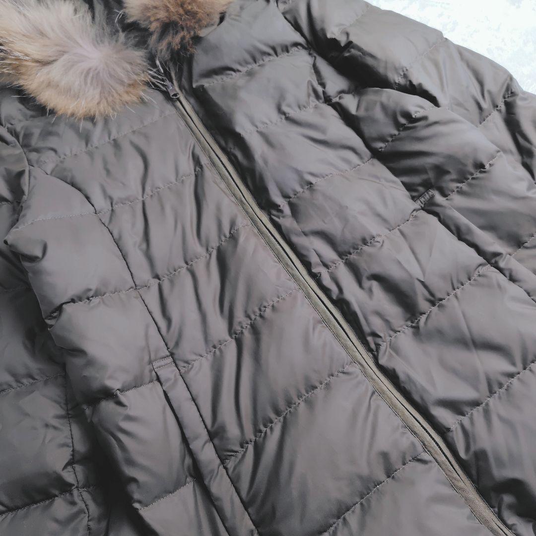 極美品✨洗える✼23区 マルチwayタフタダウンライナーコート 38 ブラウン系