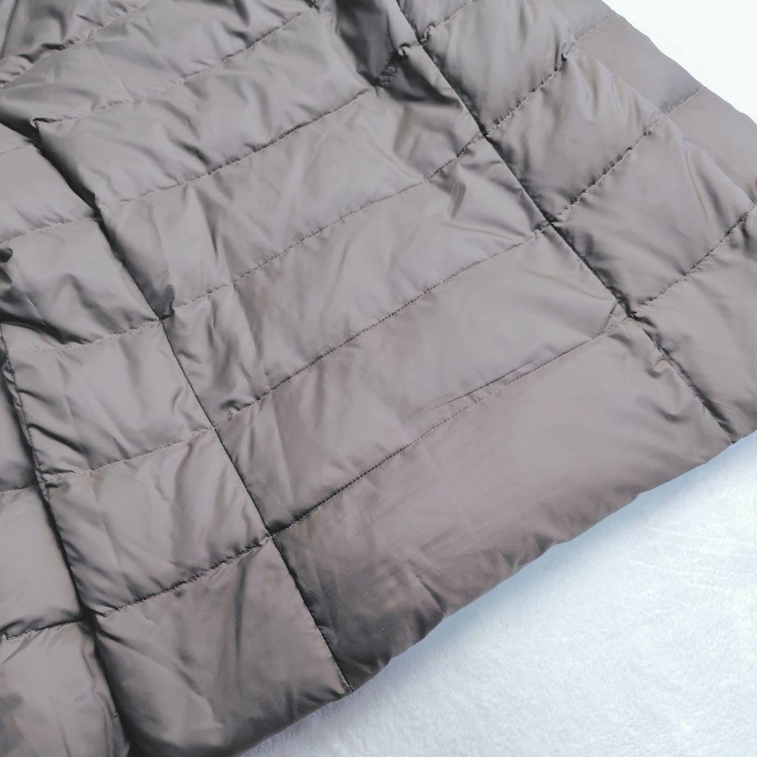 極美品✨洗える✼23区 マルチwayタフタダウンライナーコート 38 ブラウン系