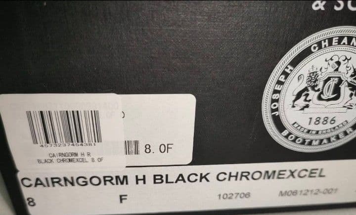 CHEANEY CAIRNGORM H クロムエクセル UK8 F 27cm