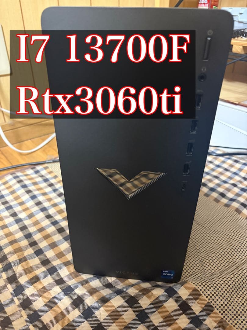 ゲーミングPC i7 13700f RTX3060ti 新品SSD1TB